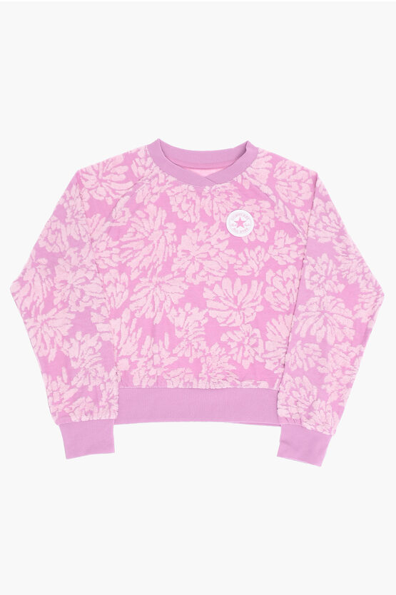 Converse All Star Chuck Taylor Jacquard Crew-neck Sweatshirt