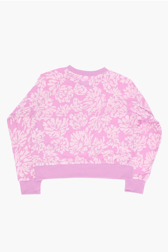 ALL STAR CHUCK TAYLOR Jacquard Crew-neck Sweatshirt