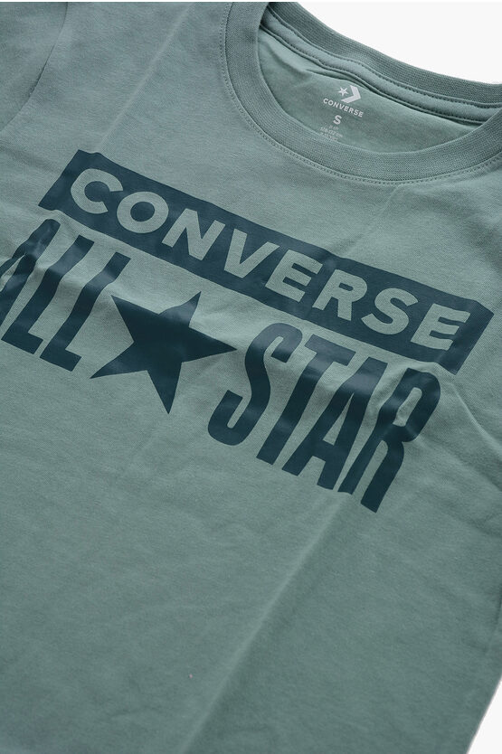 ALL STAR CHUCK TAYLOR Logo Printed Crew-neck T-Shirt