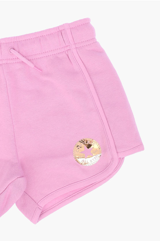 ALL STAR CHUCK TAYLOR Logo Printed Sweatshorts