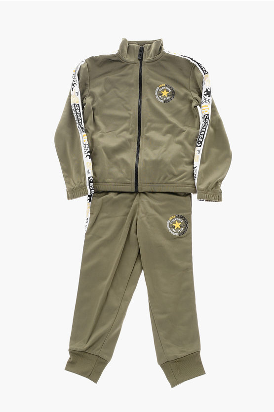 ALL STAR CHUCK TAYLOR Logoed Side Band Joggers and Sweatshirt Set