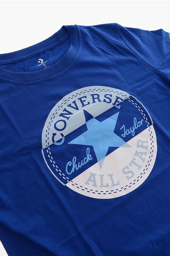 ALL STAR CHUCK TAYLOR Maxi Logo Printed Crew-neck T-Shirt