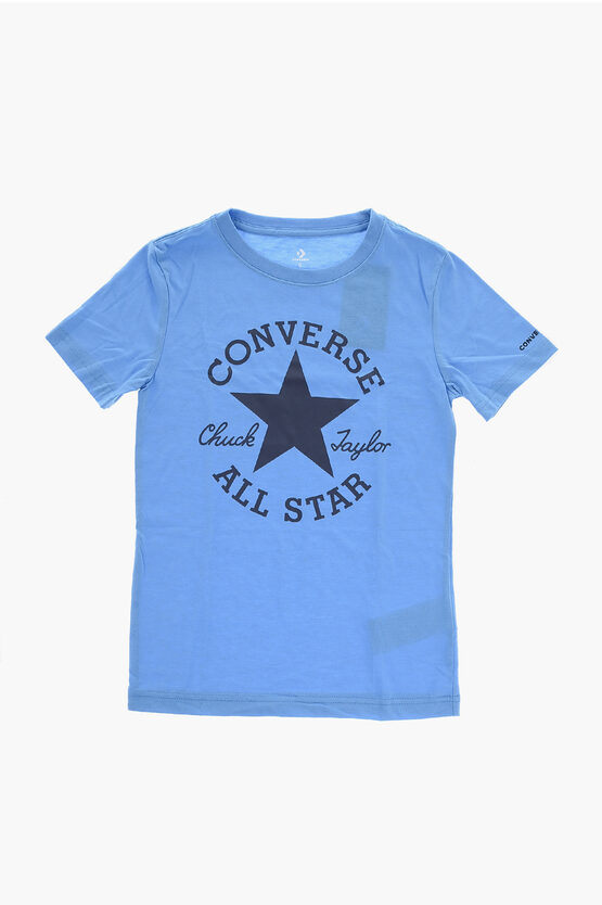 ALL STAR CHUCK TAYLOR Maxi Logo Printed Crew-neck T-Shirt