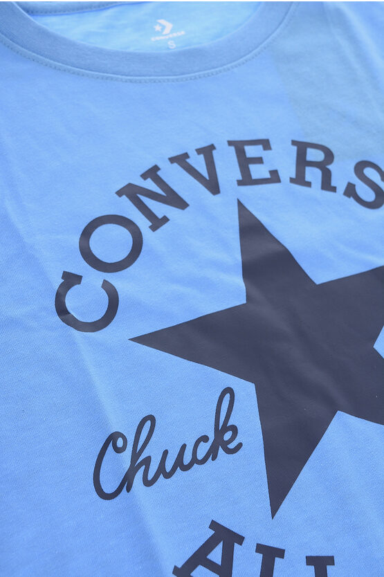 ALL STAR CHUCK TAYLOR Maxi Logo Printed Crew-neck T-Shirt