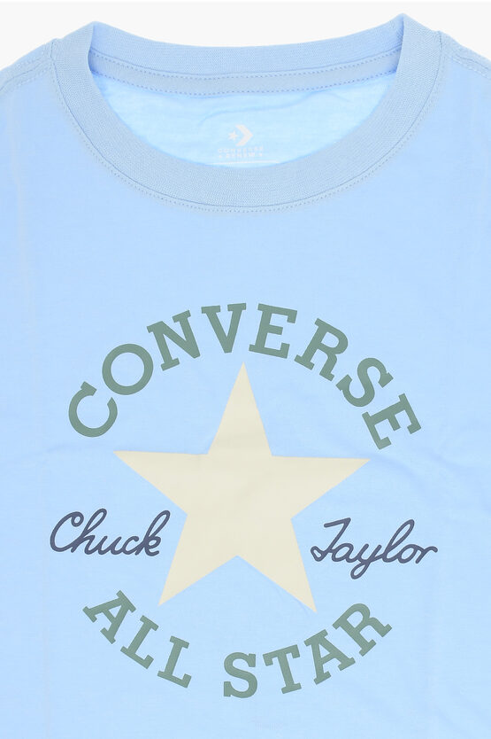 ALL STAR CHUCK TAYLOR Maxi Logo Printed Crew-neck T-Shirt
