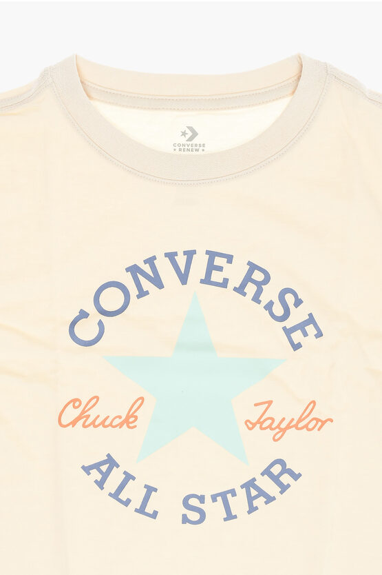 ALL STAR CHUCK TAYLOR Maxi Logo Printed Crew-neck T-Shirt