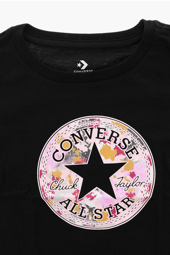 ALL STAR CHUCK TAYLOR Maxi Printed Front Crew-Neck T-shirt