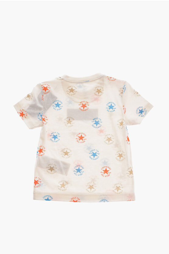 ALL STAR CHUCK TAYLOR Mesh Shorts and All-Over Logo T-shirt Set