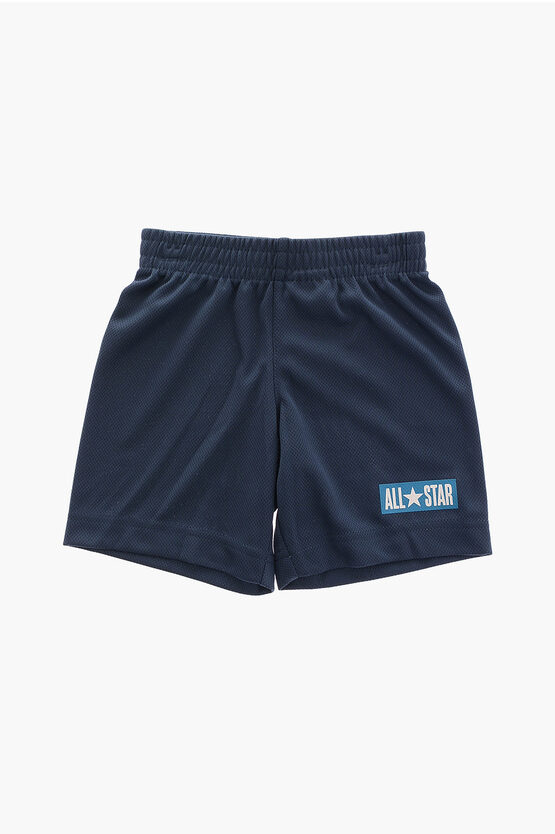 ALL STAR CHUCK TAYLOR Mesh Shorts and All-Over Logo T-shirt Set