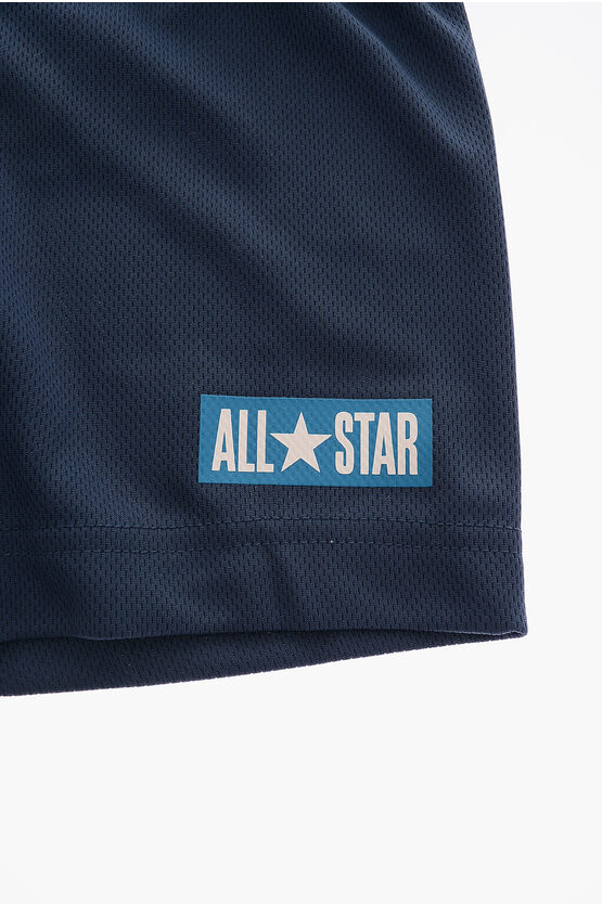 ALL STAR CHUCK TAYLOR Mesh Shorts and All-Over Logo T-shirt Set