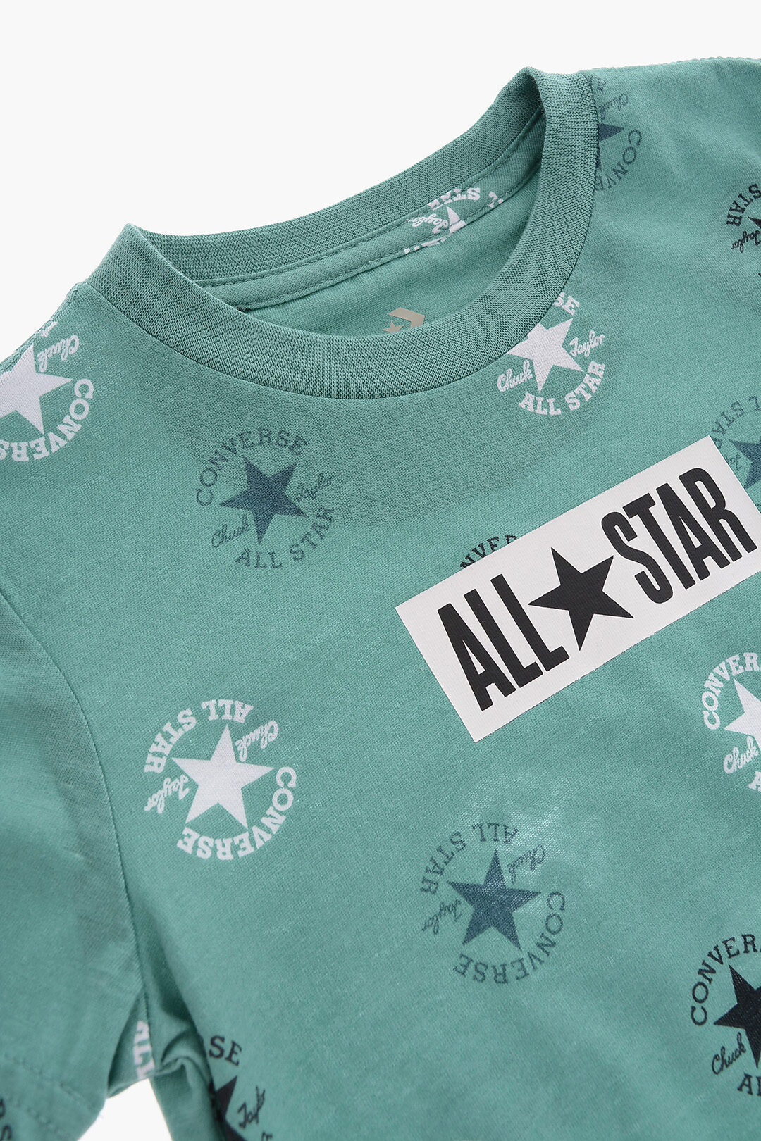 Converse KIDS ALL STAR CHUCK All Over Printed Crew-neck T-shirt boys -  Glamood Outlet