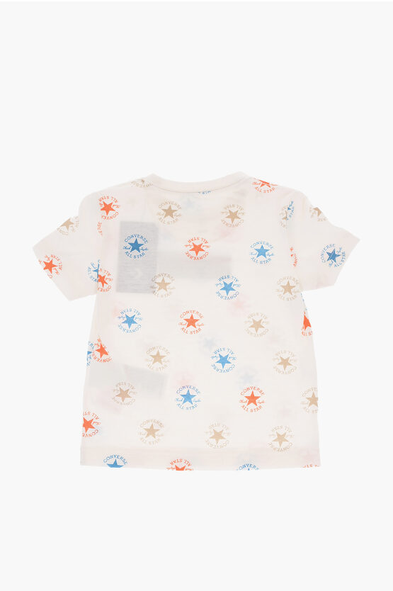 ALL STAR CHUCK TAYLOR Mesh Shorts and All-Over Logo T-shirt Set