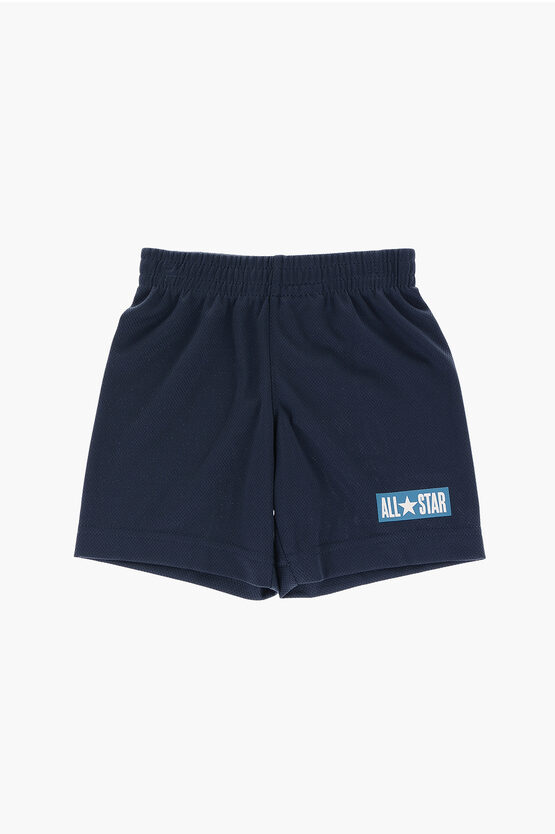 ALL STAR CHUCK TAYLOR Mesh Shorts and All-Over Logo T-shirt Set