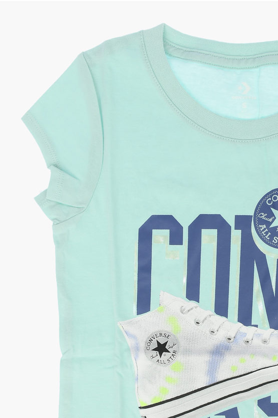 ALL STAR CHUCK TAYLOR mixi printed front t-shirt