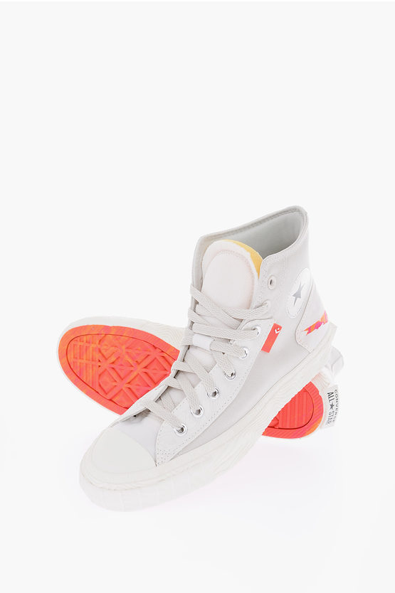 Converse All Star Chuck Taylor Padded High-top Sneakers In White