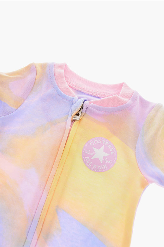 ALL STAR CHUCK TAYLOR Pagliaccetto Effetto Tie Dye con Zip Frontale