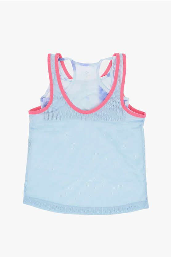 ALL STAR CHUCK TAYLOR Perforated Tank Top with Inner Sport Bra