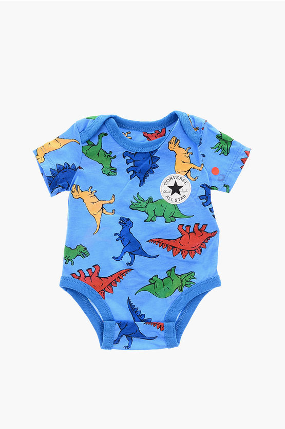 ALL STAR CHUCK TAYLOR Printed Bodysuit and Hooded Romper Suit set
