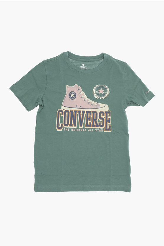 ALL STAR CHUCK TAYLOR RENEW Printed Crew-neck T-Shirt