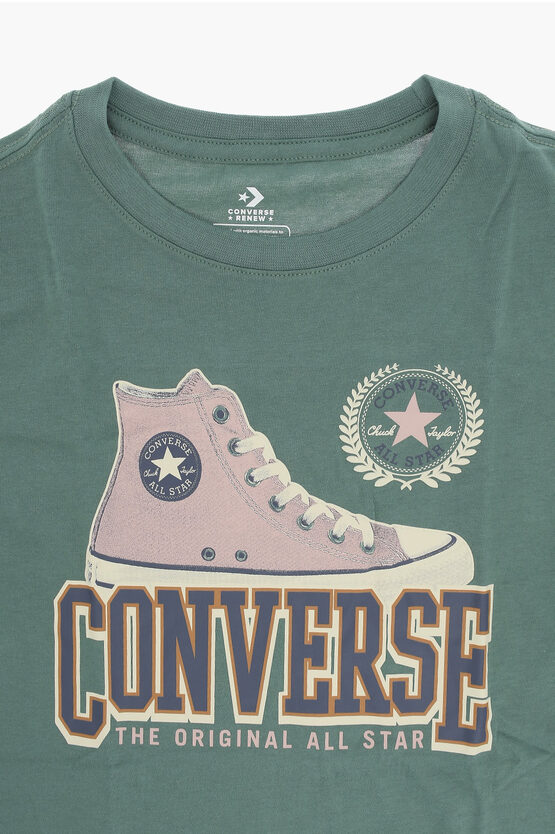 ALL STAR CHUCK TAYLOR RENEW Printed Crew-neck T-Shirt