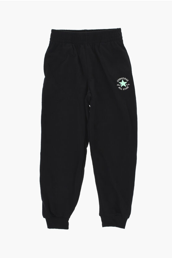 ALL STAR CHUCK TAYLOR Set aus Hoodie und Jogginghose in Uni mit aufgedrucktem Logo