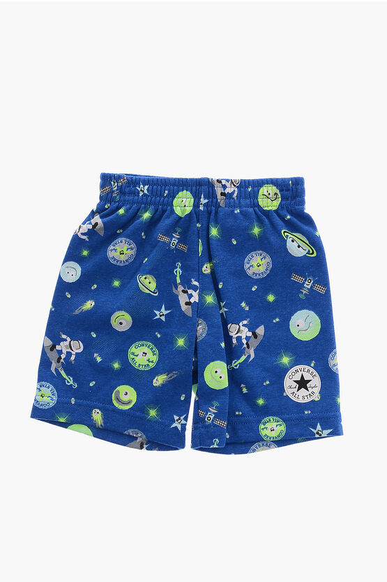 ALL STAR CHUCK TAYLOR Set Bedrucktes T-Shirt und Shorts