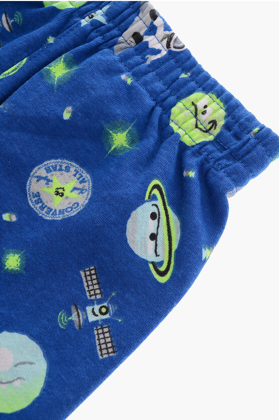 ALL STAR CHUCK TAYLOR Set Bedrucktes T-Shirt und Shorts