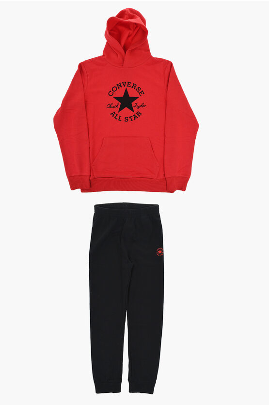 Converse KIDS ALL STAR CHUCK TAYLOR Set Felpa Hoodie con Joggers