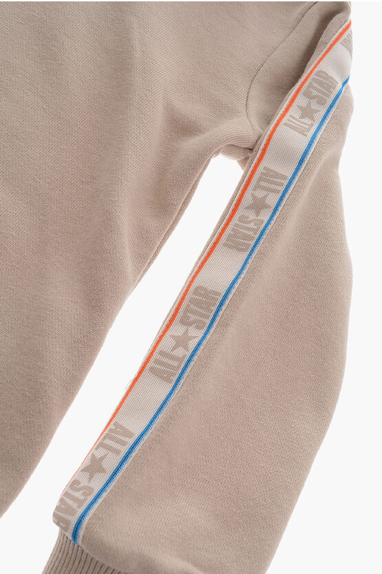 ALL STAR CHUCK TAYLOR Set Felpa Hoodie e Joggers in Tinta Unita con Banda Laterale Logata