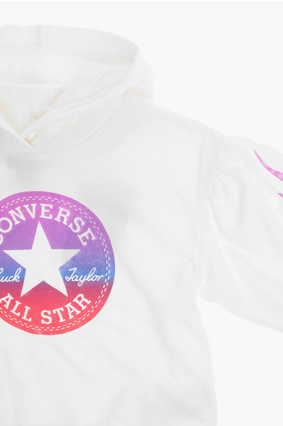 ALL STAR CHUCK TAYLOR Set Felpa Hoodie e Leggings Sfumati