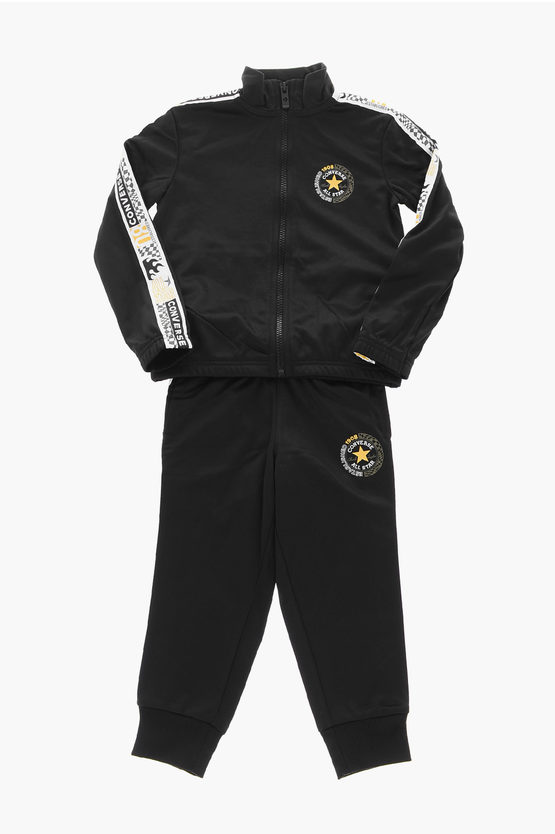 ALL STAR CHUCK TAYLOR Set Jogger and Felpa con Banda Laterale Logata