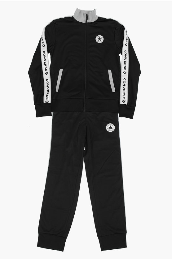 ALL STAR CHUCK TAYLOR Set Sweatshirt and Joggers with Side Stripes and Contrast Details