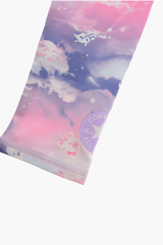 ALL STAR CHUCK TAYLOR Set Sweatshirt und Leggings mit Tie-Dye-Effekt