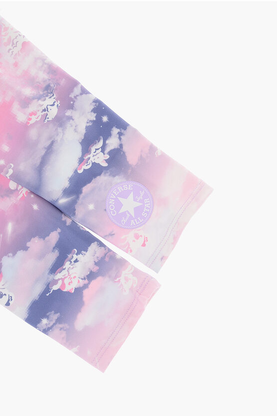 ALL STAR CHUCK TAYLOR Set Sweatshirt und Leggings mit Tie-Dye-Effekt