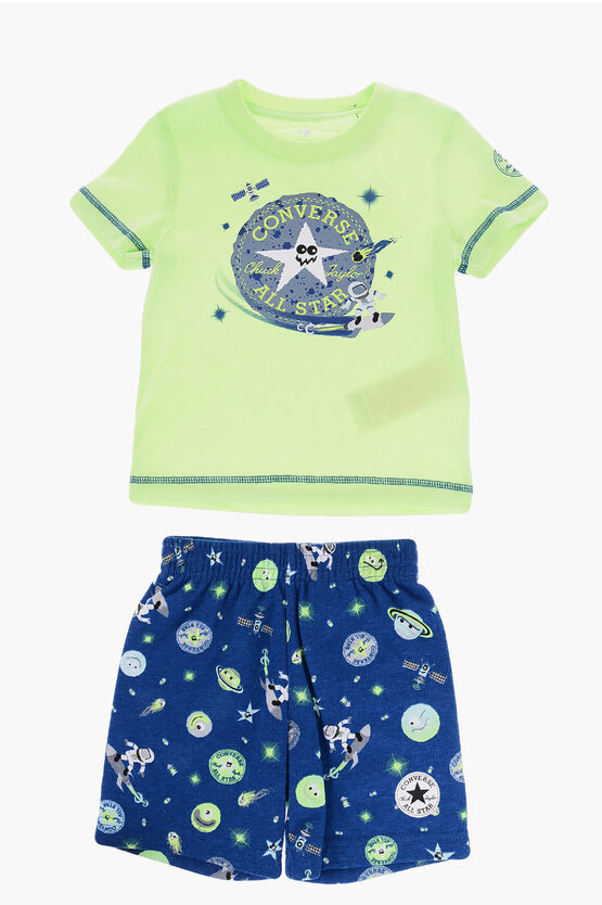 ALL STAR CHUCK TAYLOR Set T-shirt e Shorts Stampati