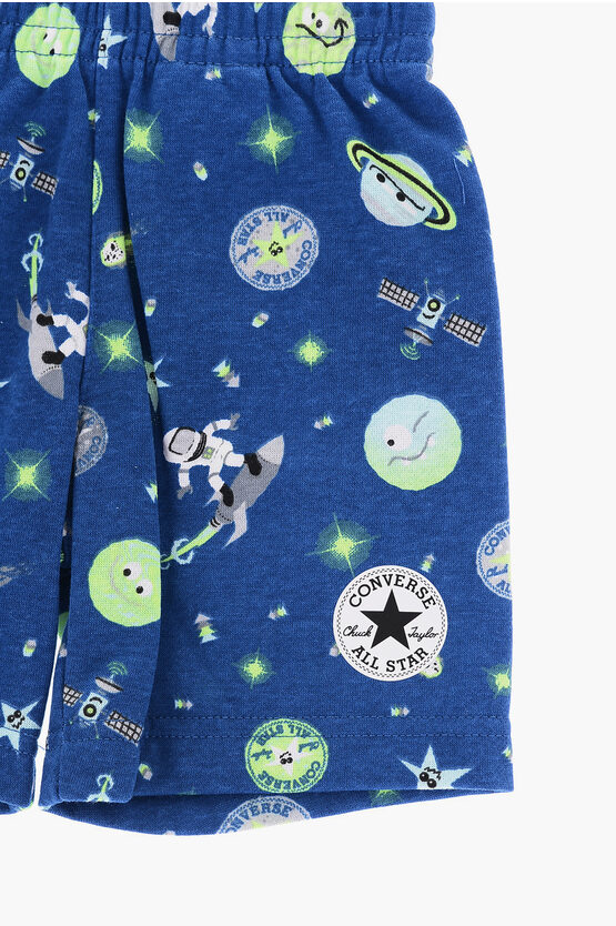 ALL STAR CHUCK TAYLOR Set T-shirt e Shorts Stampati