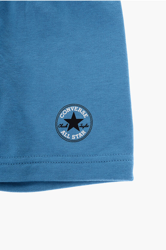 ALL STAR CHUCK TAYLOR Set T-shirt Stampata e Shorts