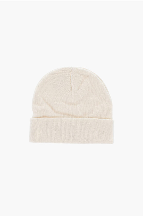 ALL STAR CHUCK TAYLOR Solid Color Beanie with Contrasting Logo