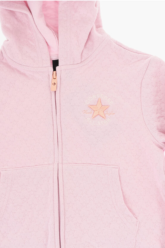 ALL STAR CHUCK TAYLOR Sweatshirt POINTELLE uni mit Allover-Sternen