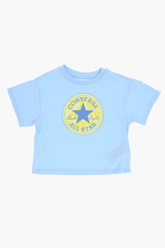 ALL STAR CHUCK TAYLOR T-Shirt and Shorts Set with Contrasting Logo