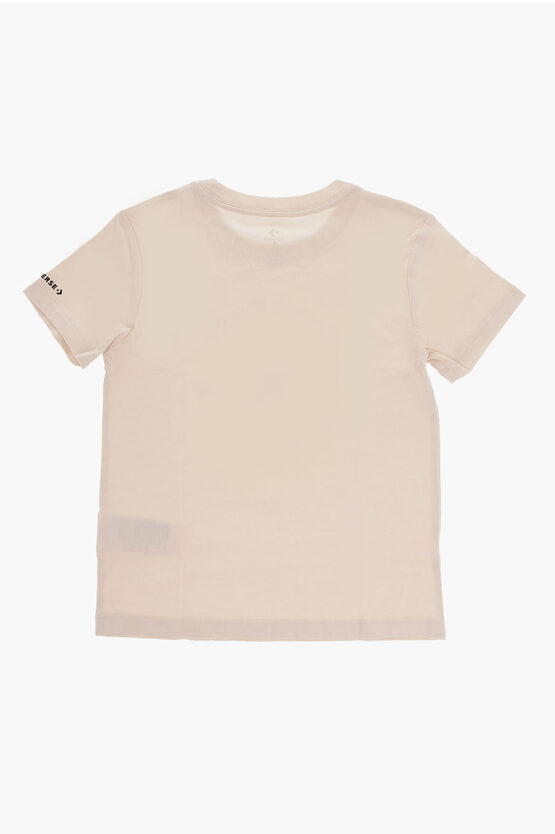 ALL STAR CHUCK TAYLOR T-Shirt Girocollo con Logo Stampato