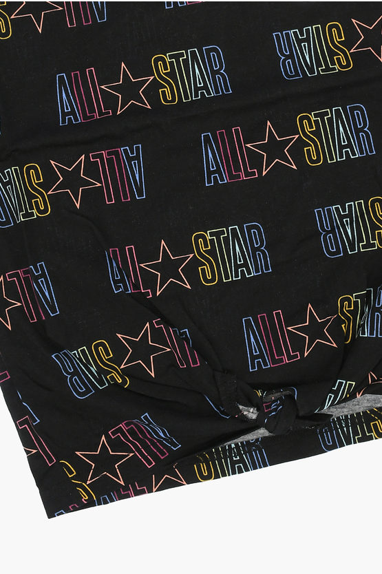 ALL STAR CHUCK TAYLOR T-shirt Girocollo con Stampa Logo All Over