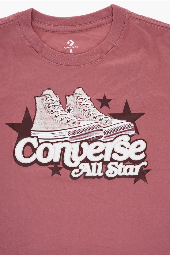 ALL STAR CHUCK TAYLOR T-Shirt Girocollo Stampata