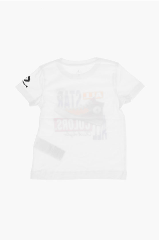 ALL STAR CHUCK TAYLOR T-Shirt mit Rundhalsausschnitt und Frontprint