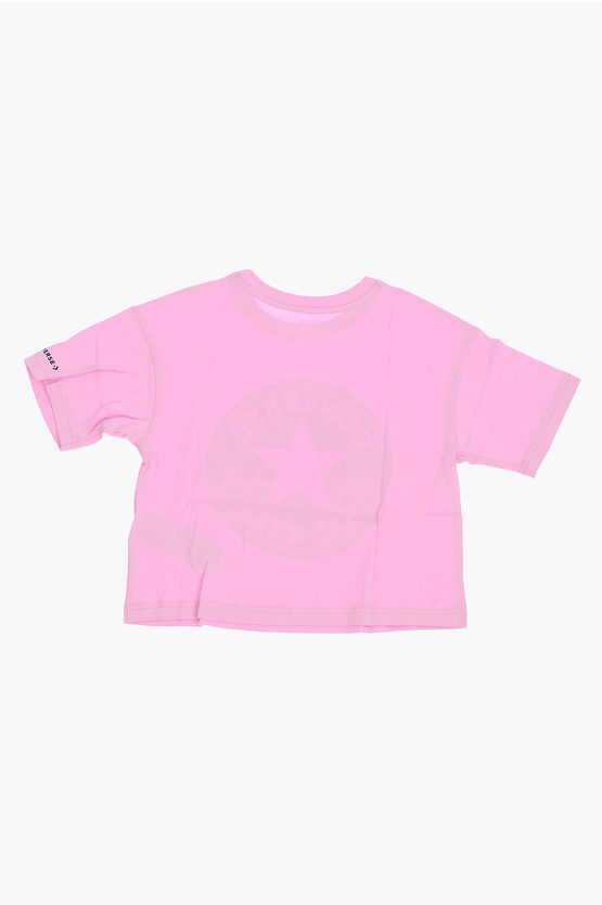 ALL STAR CHUCK TAYLOR T-shirt PATCH SHINY con maxi stampa dorata