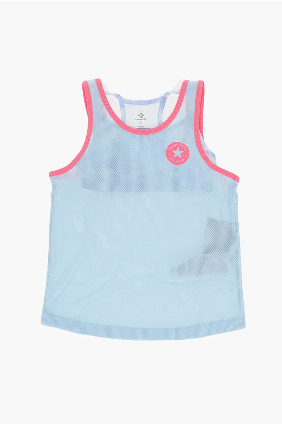 ALL STAR CHUCK TAYLOR Tank Top Traforato con Reggiseno Sportivo Interno