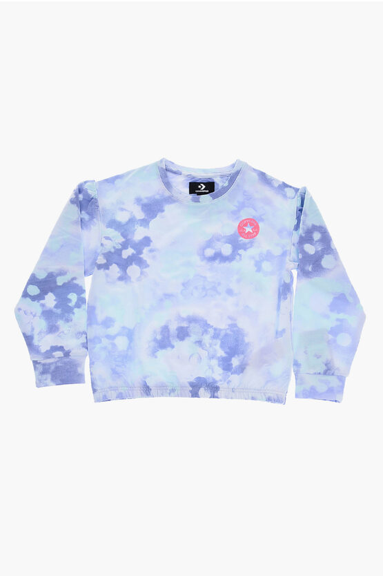 Shop Converse All Star Chuck Taylor Tie-dye Effect Lightweight Crew-neck S