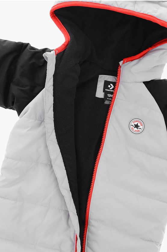 ALL STAR CHUCK TAYLOR Tuta da Neve Imbottita con Cappuccio