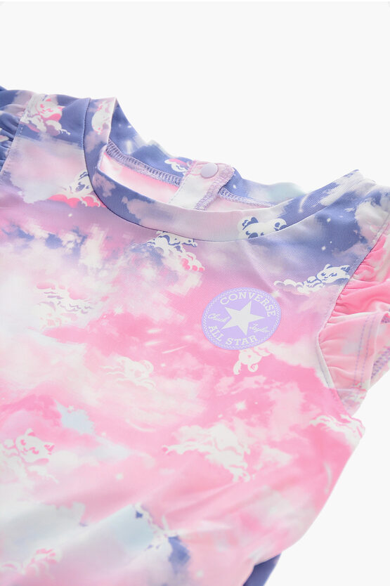 ALL STAR CHUCK TAYLOR Tutina Effetto Sfumato a Manica Corta