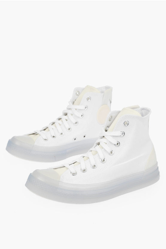 Converse All Star Fabric High Sneakers In White